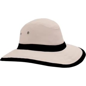 Trendy AHEAD Chaulk/Black Palmer Bucket Hat - Stylish and Comfortable for Every Occasion