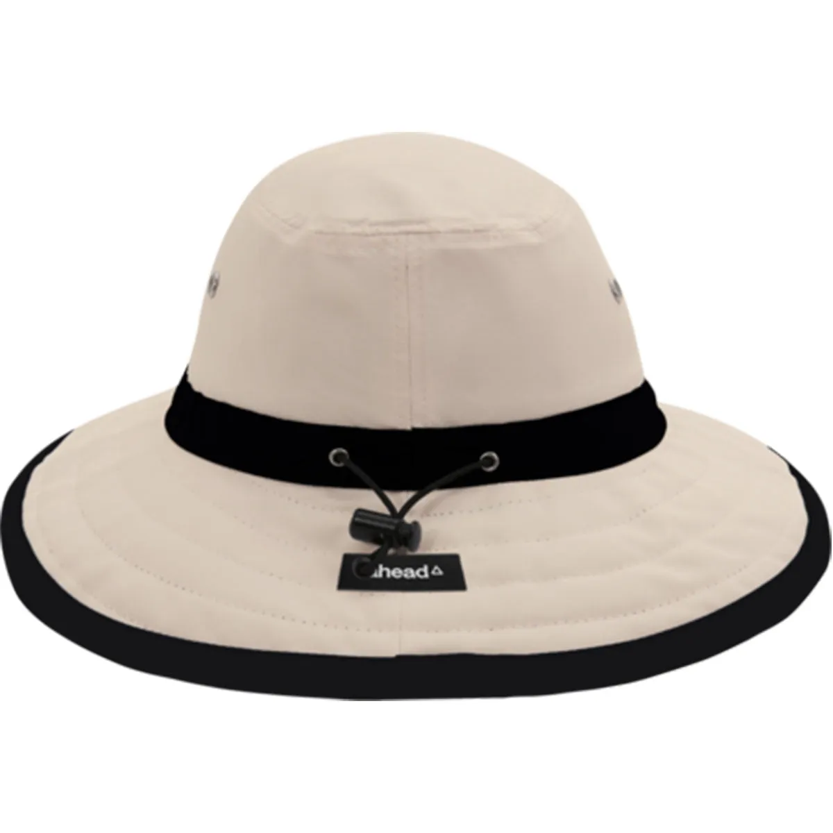 Trendy AHEAD Chaulk/Black Palmer Bucket Hat - Stylish and Comfortable for Every Occasion