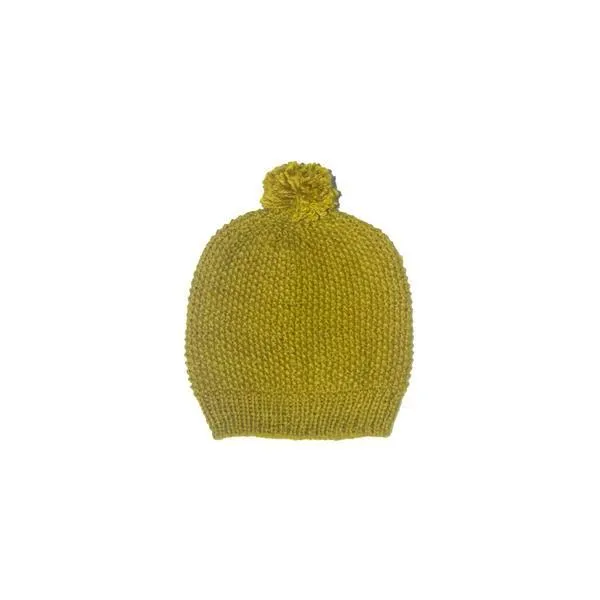 Alpaca Moss Hat - Plant Dyed