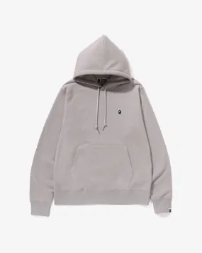 Ape Head One Point Pullover Hoodie Gray