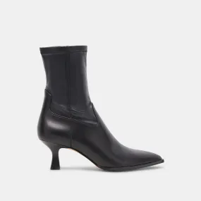 ARYA BOOTS BLACK LEATHER - re:vita