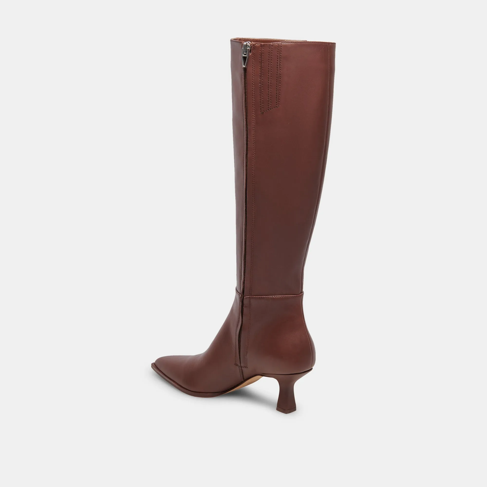 AUGGIE BOOTS CHOCOLATE LEATHER - re:vita