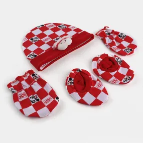 Baby Cap/Hat Socks Mittens 3PCs Set