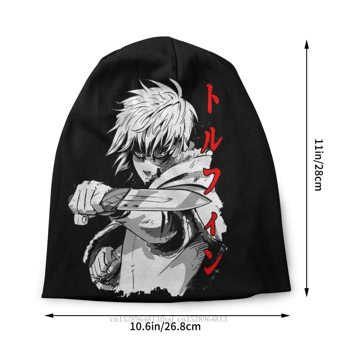 Best Thorfinn Anime Bonnet Vinland Saga The Warrior Bonnet Outdoor Thin Hat Skullies Beanies Caps