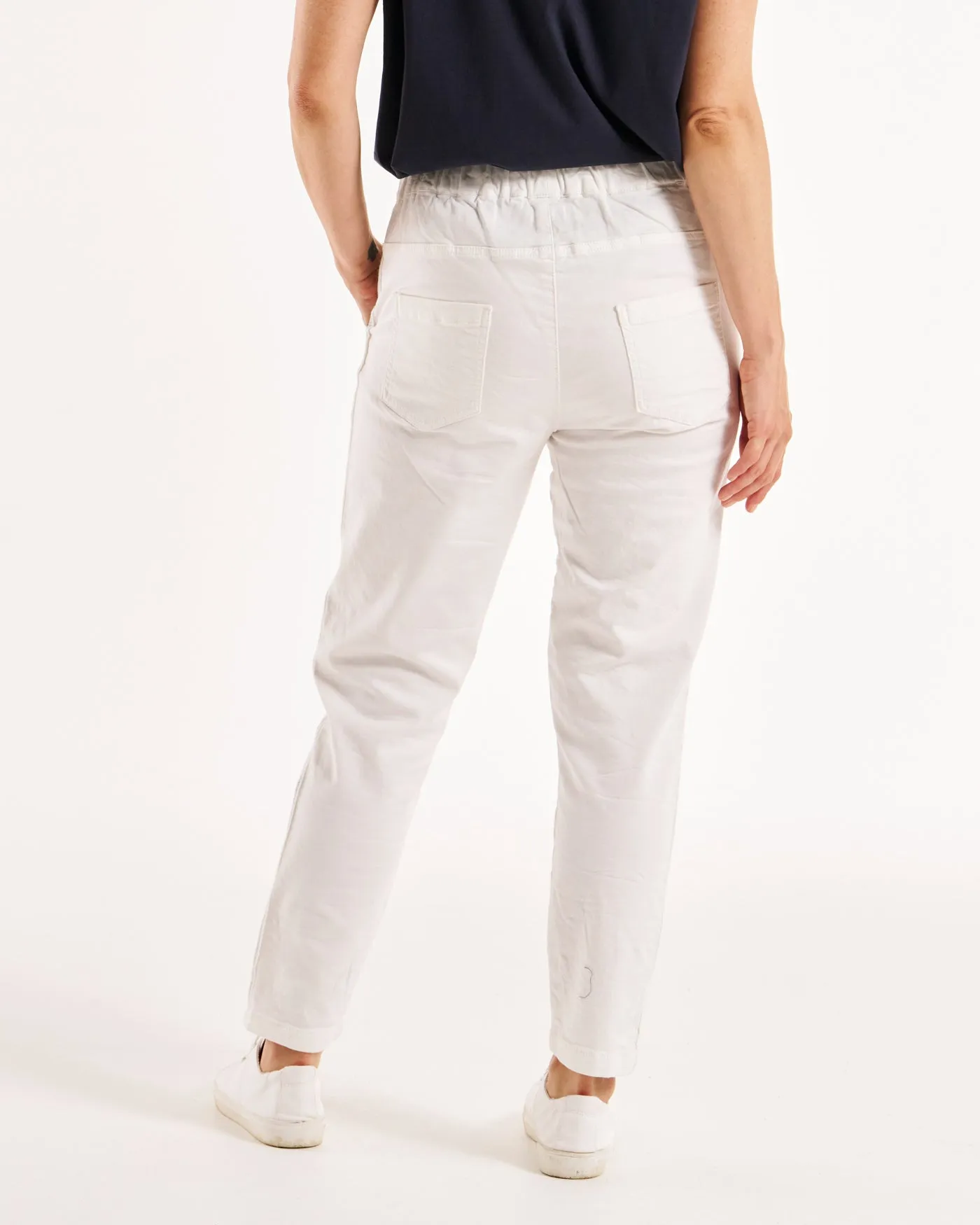 Betty Basics Brooks Jean - White