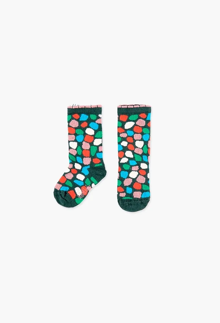 Boboli 3pk Socks - Apricotty Green