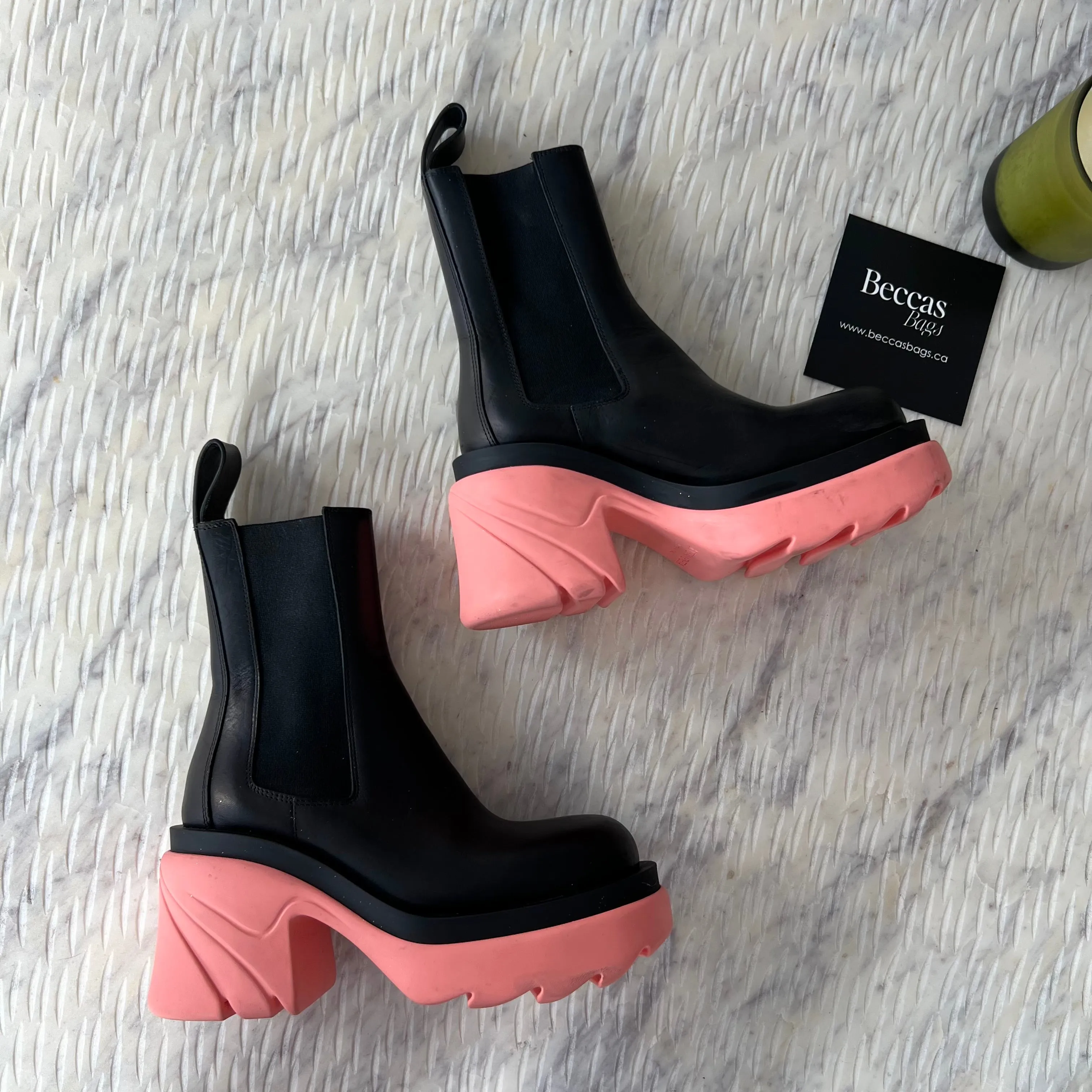 Bottega Veneta Flash Platform Boots