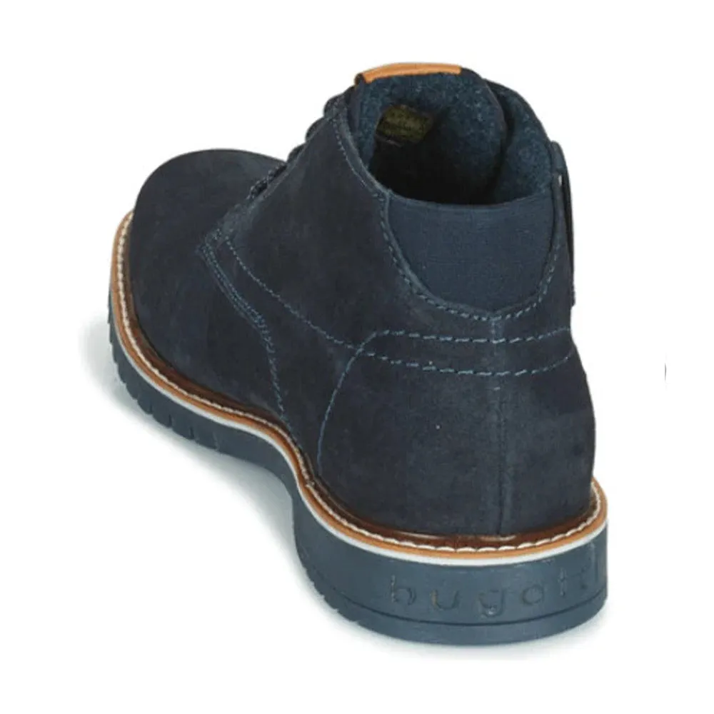 Bugatti Suede Boot - Caj Dark Blue