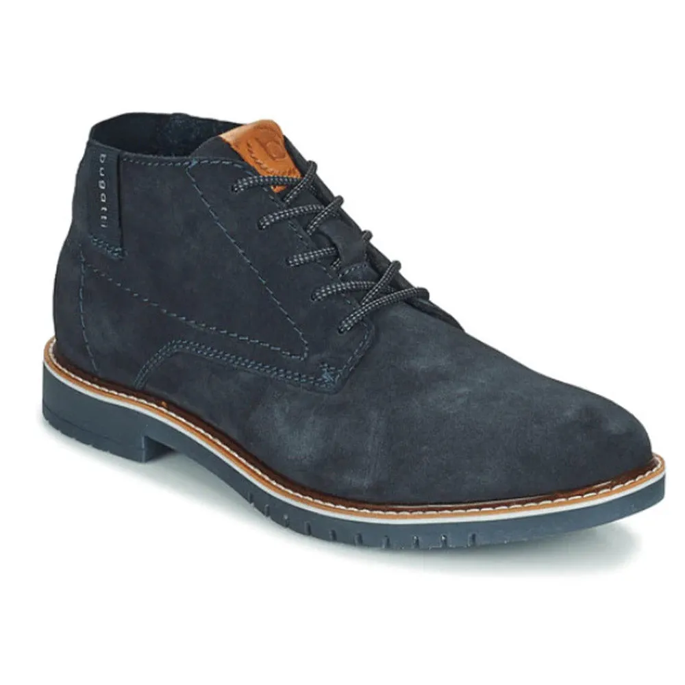 Bugatti Suede Boot - Caj Dark Blue