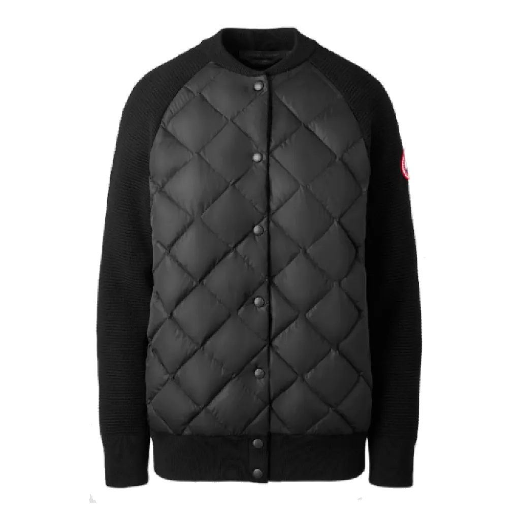 Canada Goose Women's Hybridge Quilted Knit Bomber