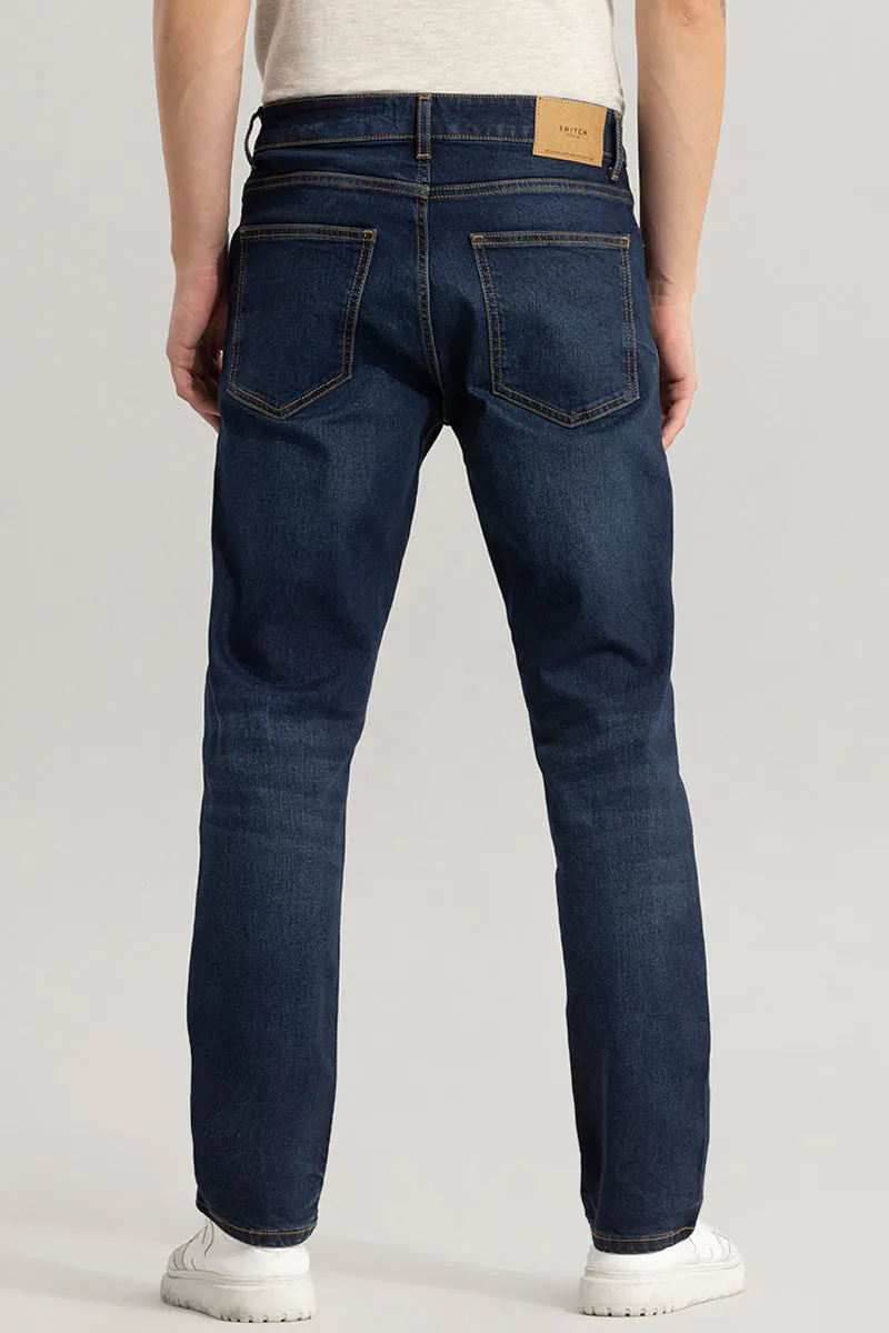 Cascade Denim Blue Comfort Fit Jeans