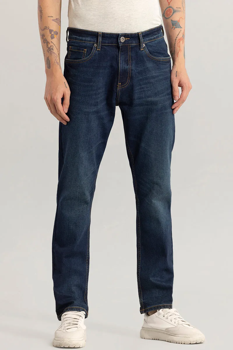 Cascade Denim Blue Comfort Fit Jeans