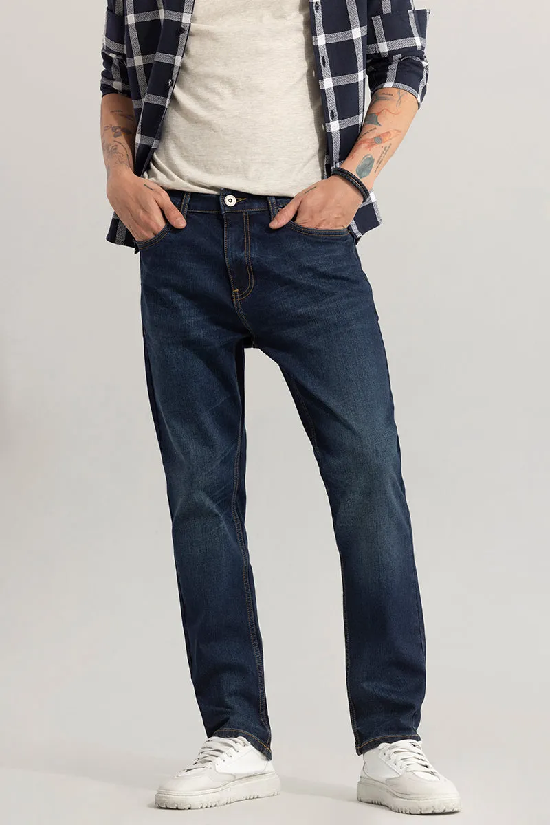 Cascade Denim Blue Comfort Fit Jeans