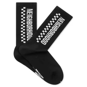 CI Checker Socks - Black