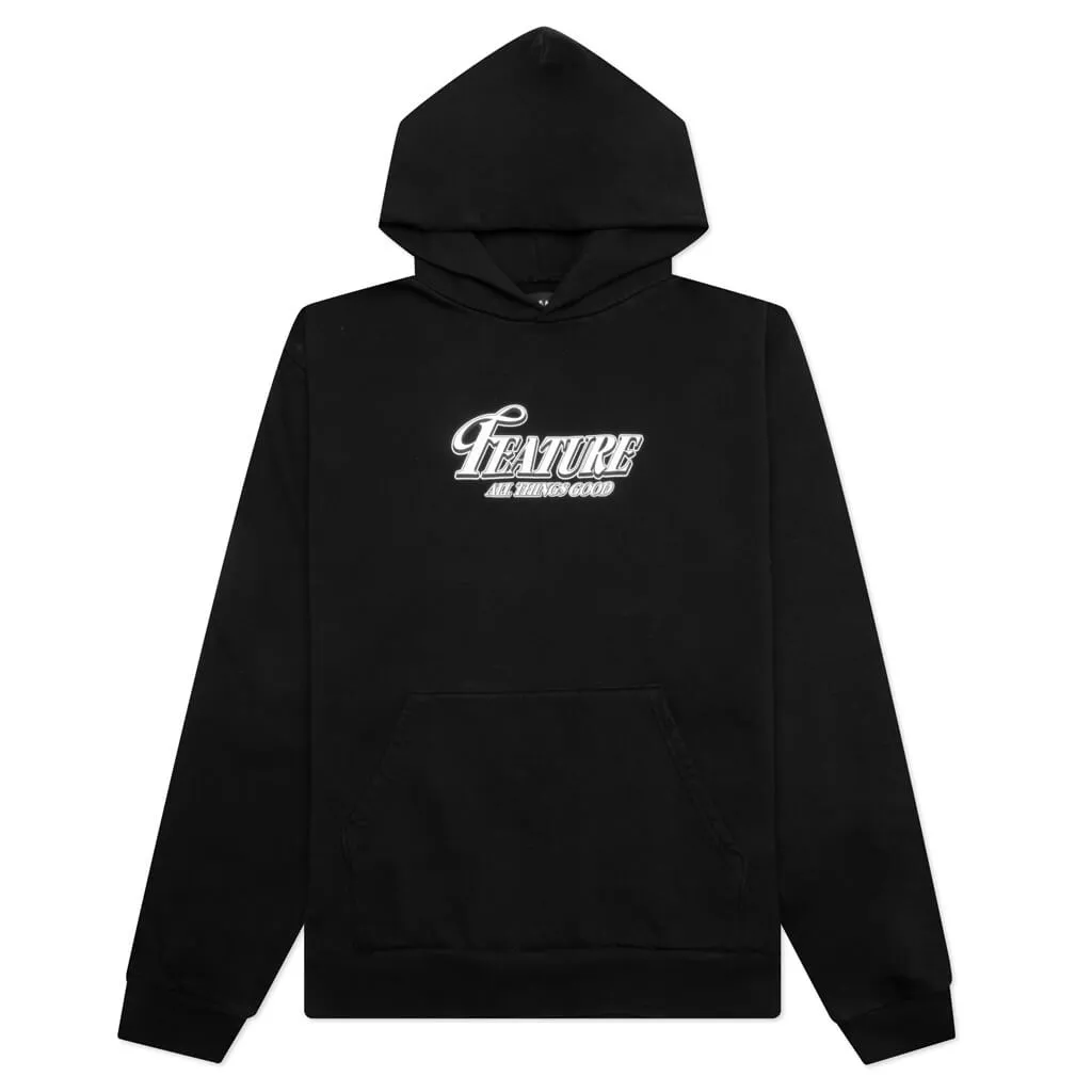 Classico Hoodie - Jet Black