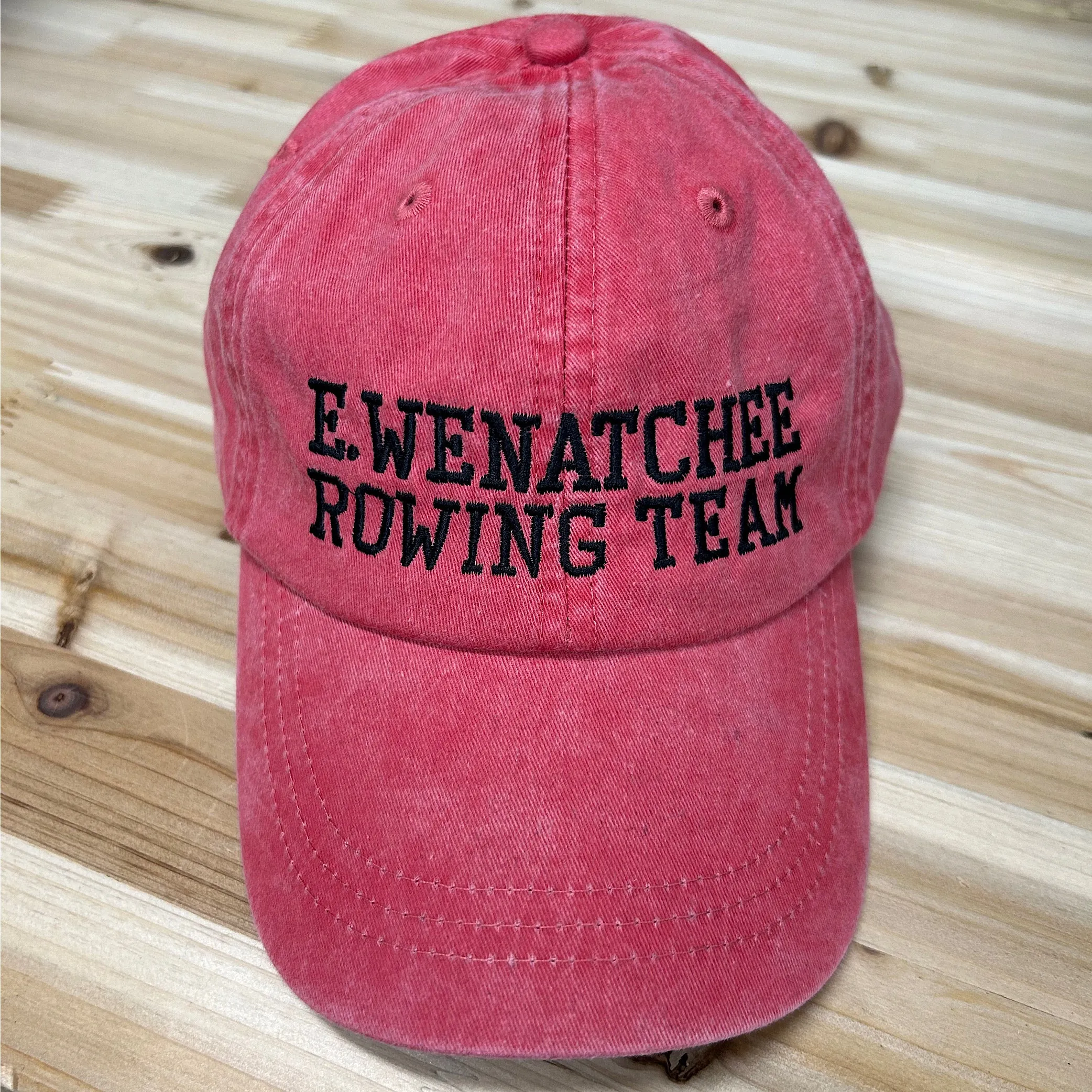 Custom Rowing Team Baseball Hat