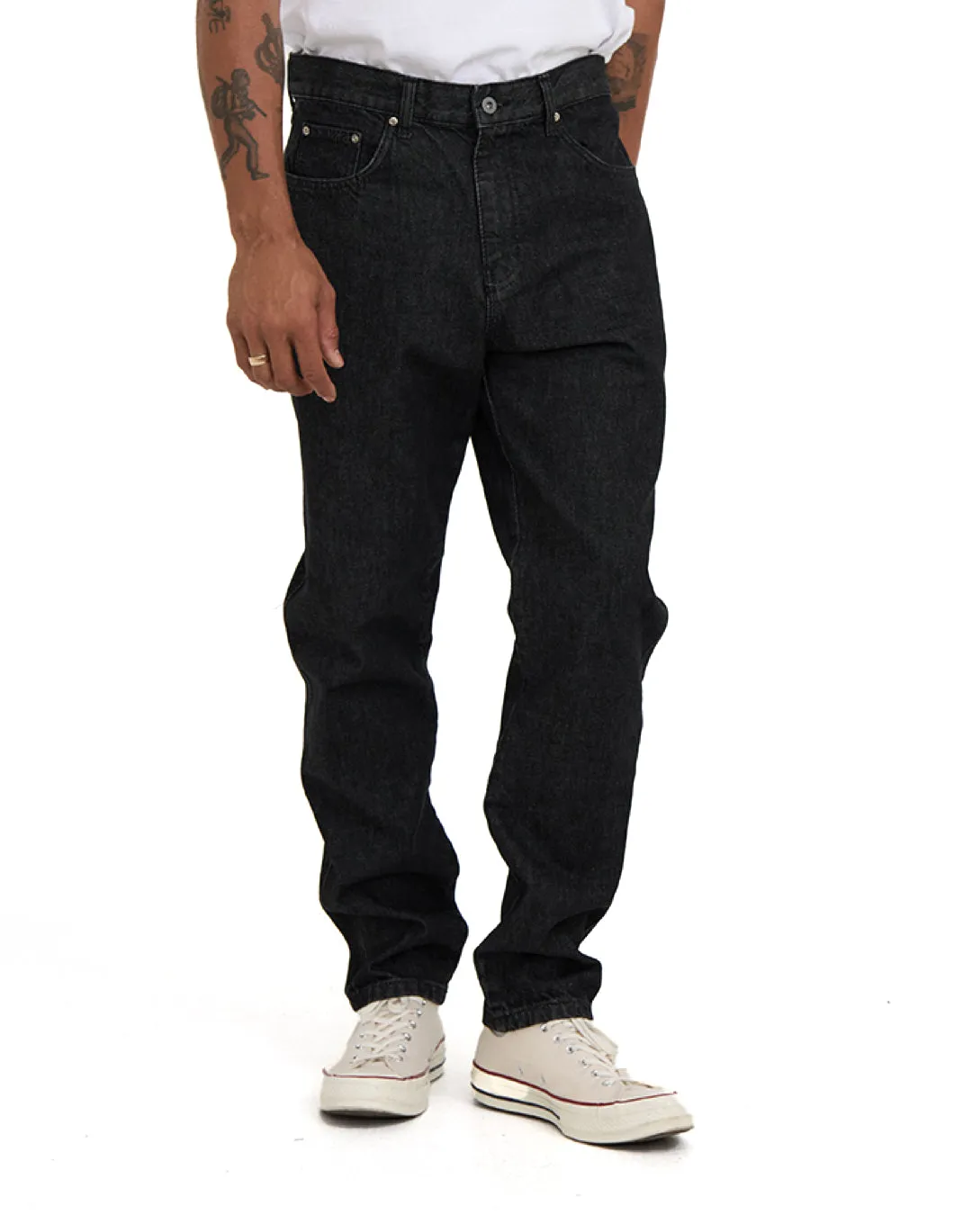 Dixon Tapered Jean - Washed Black