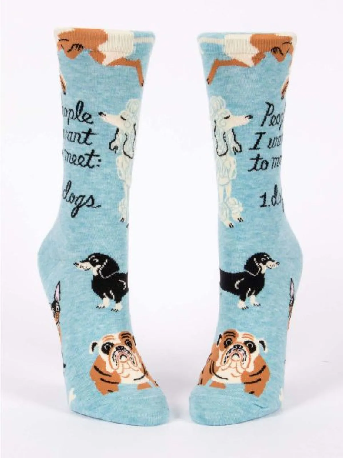 Dogs I Want To Meet Socks by Blue Q