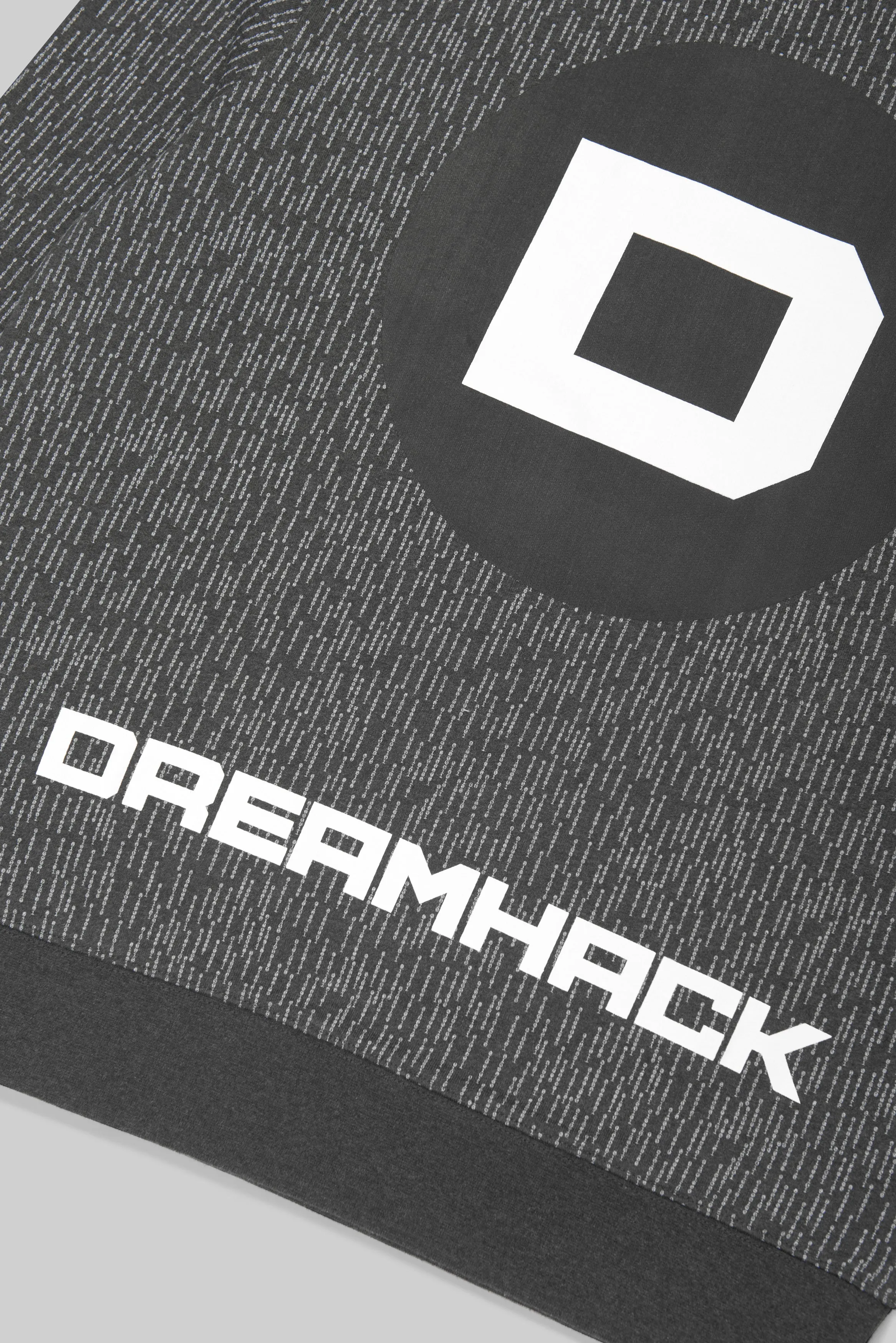 DreamHack Digital Frequency Pullover Hoodie Grey Marl