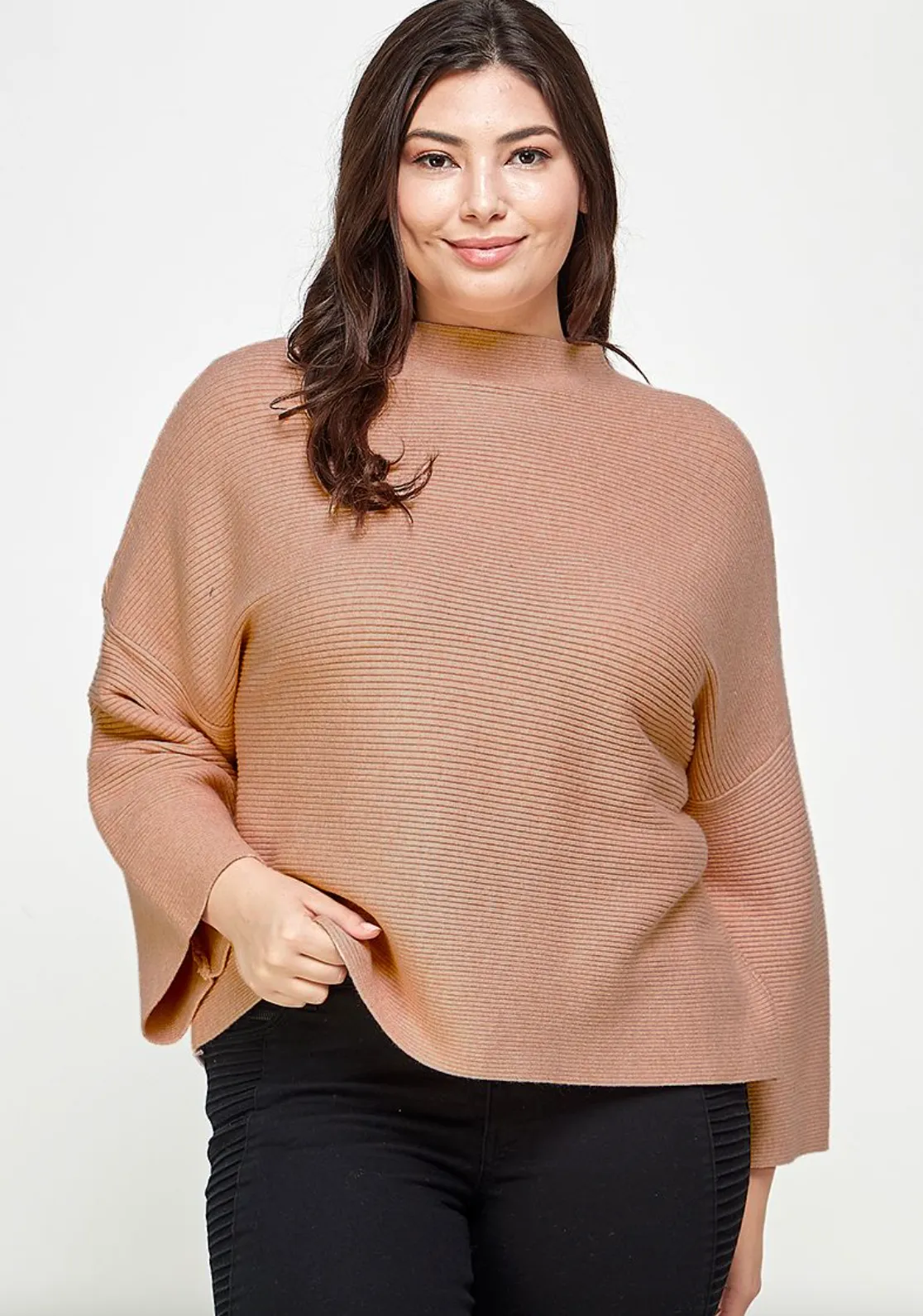 Eastin Ribbed Sweater in Camel - FINAL SALE