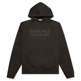 Essential Hoodie - Off Black