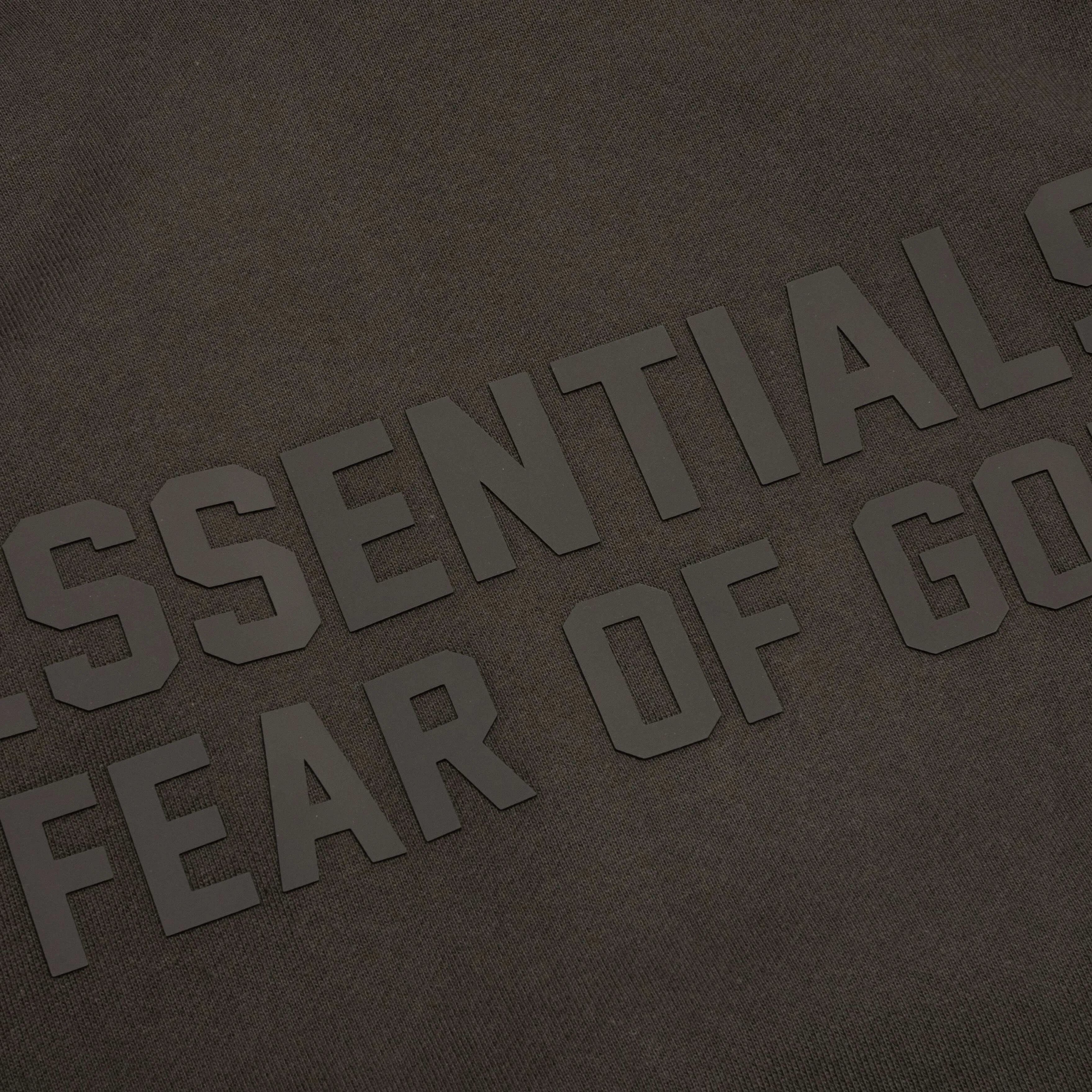 Essential Hoodie - Off Black