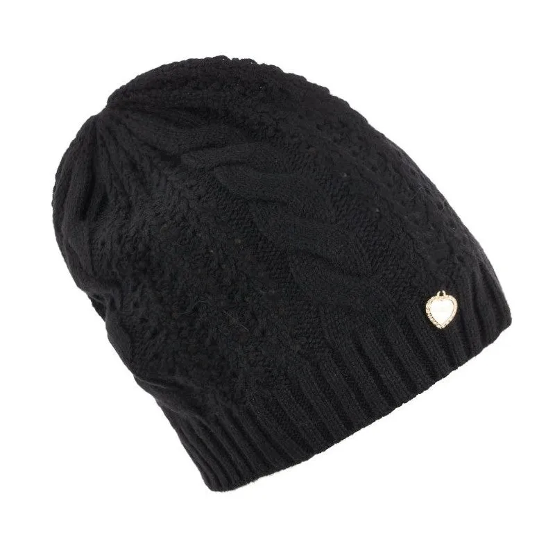 GUESS CASHMERE WOVEN KNIT HAT   COLOURS AW9072WOL01