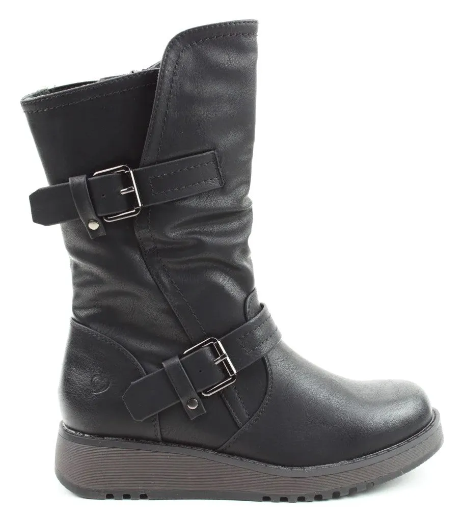 Heavenly Feet Hannah 4 Womens Mid-Calf Boot