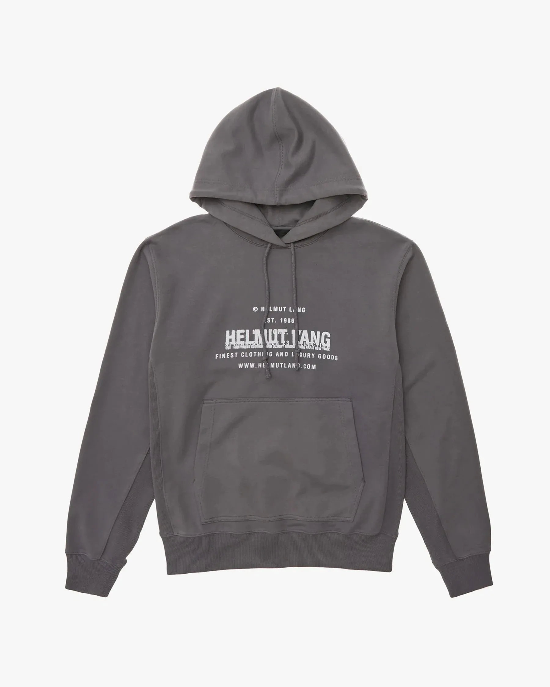 HELMUT LANG SPRAY LOGO HOODIE