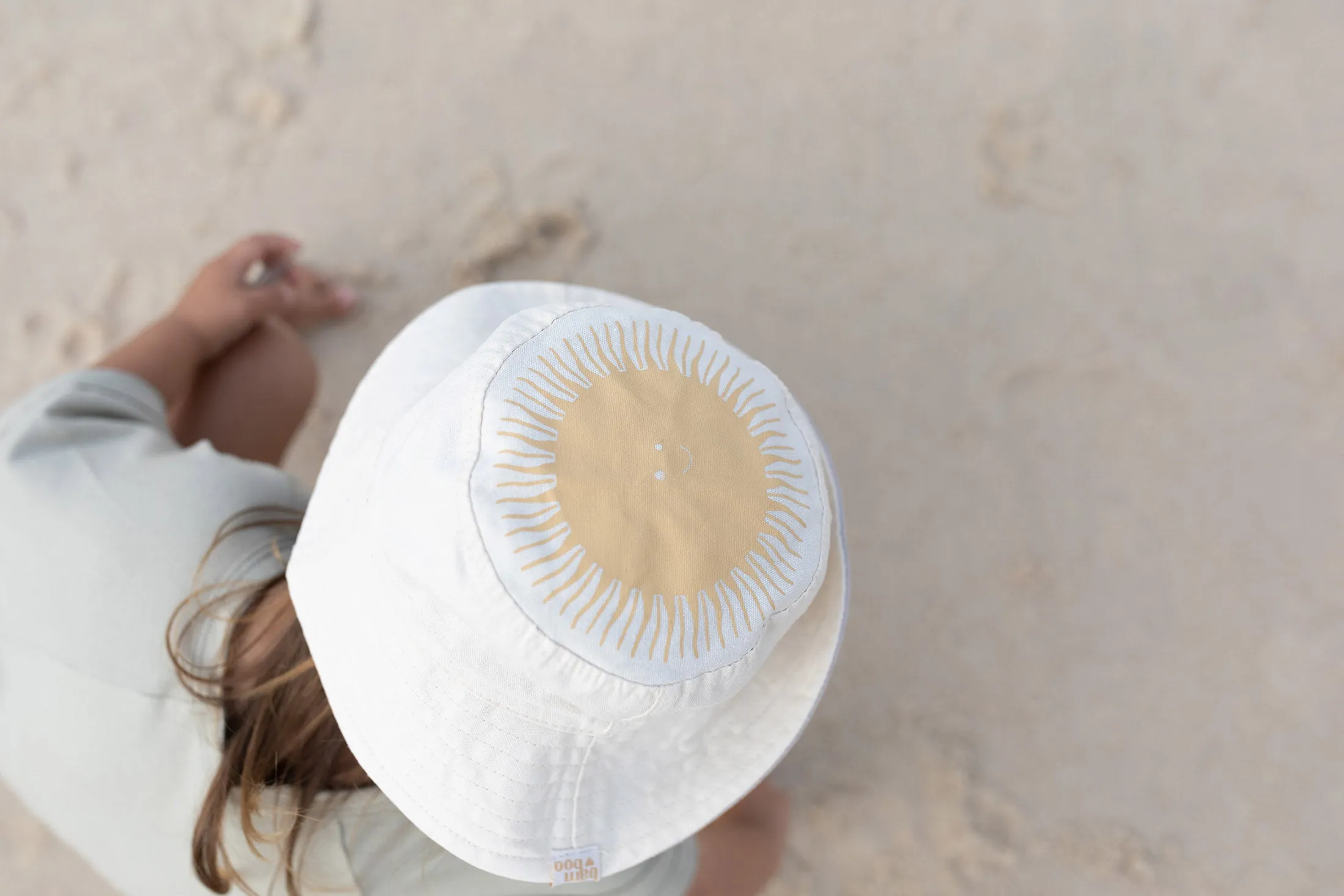 IMPERFECT Reversible Bucket Hat - Sunshine / Blue