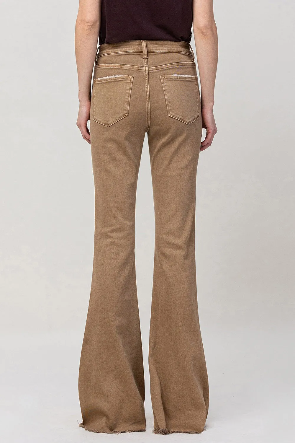 In The Sand Flare Jeans Mink