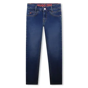 Jeans HUGO azul para nios y adolescentes