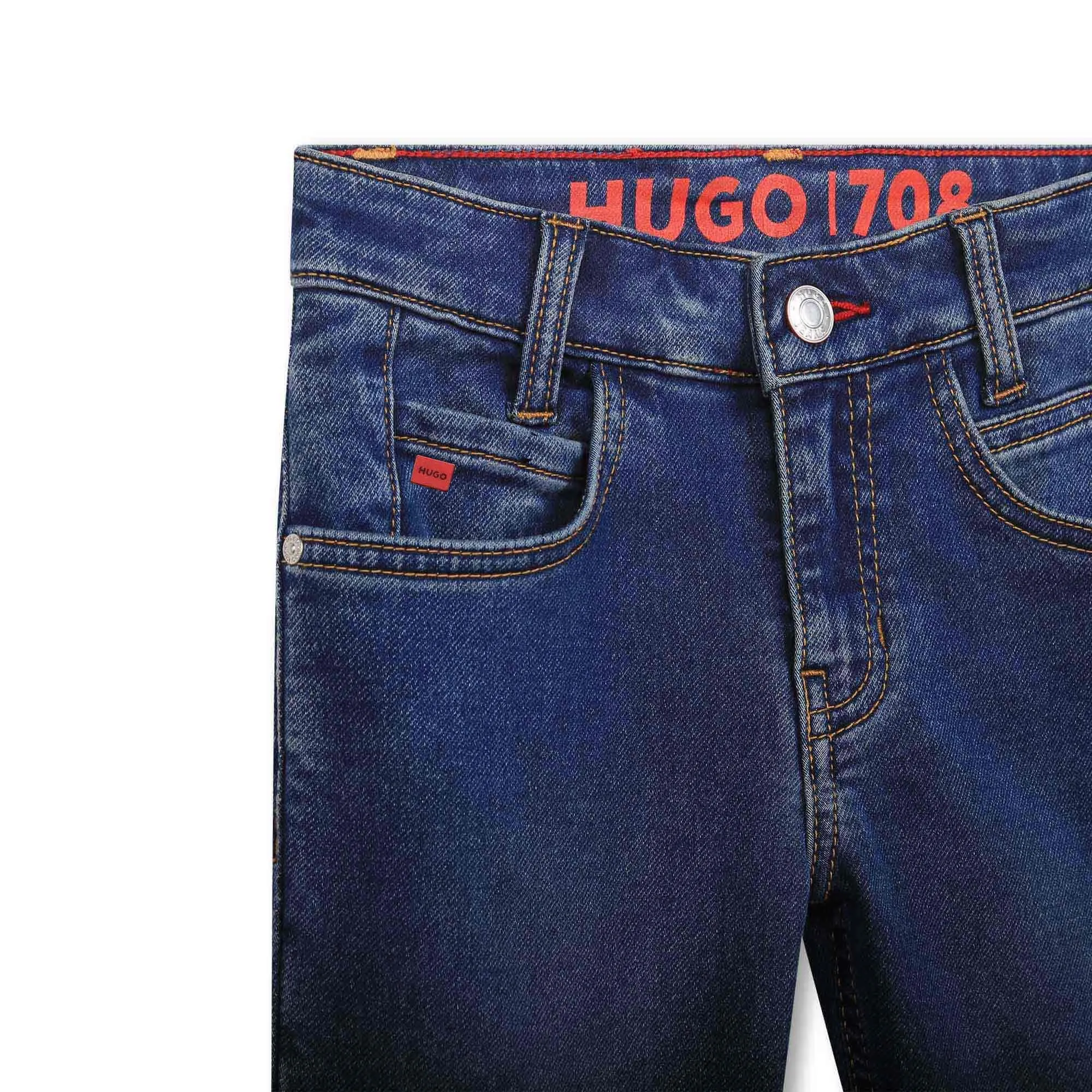 Jeans HUGO azul para nios y adolescentes