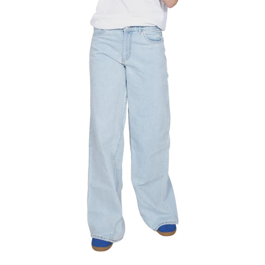 Levi's Kids girls' wide leg jeans trousers '94 Baggy 4EK102-L7V light blue