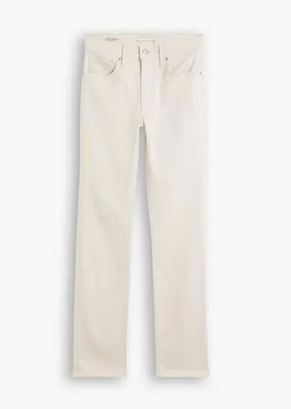 Levi's straight high-waisted jeans trousers 724 188830190 whitecap grey-neutral