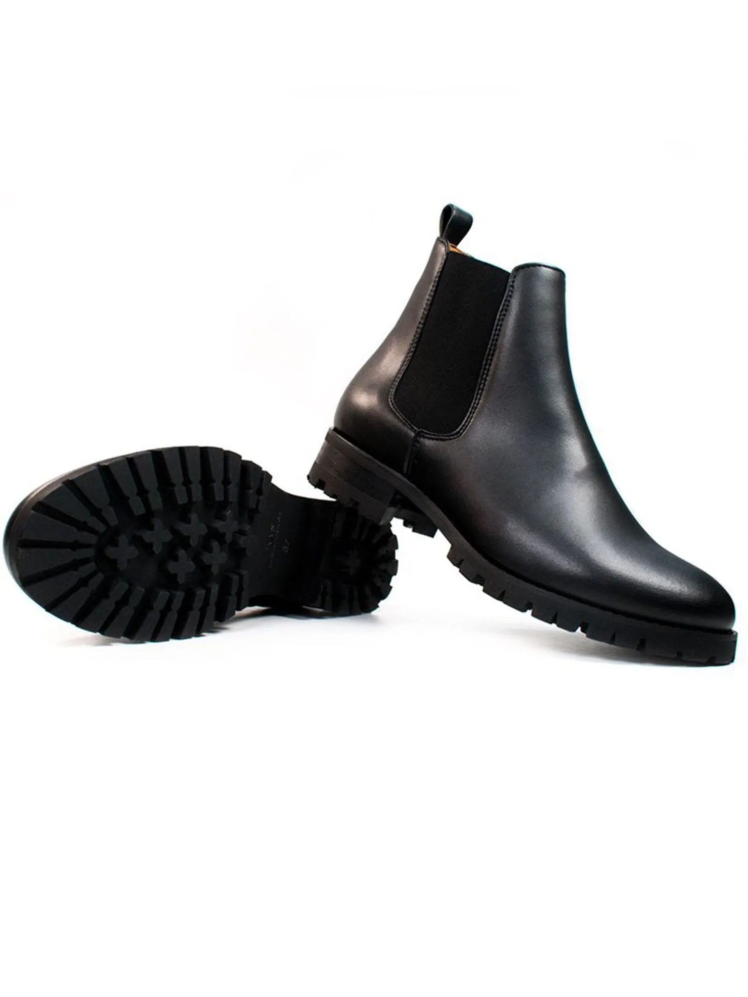 Luxe Deep Tread Chelsea Boots