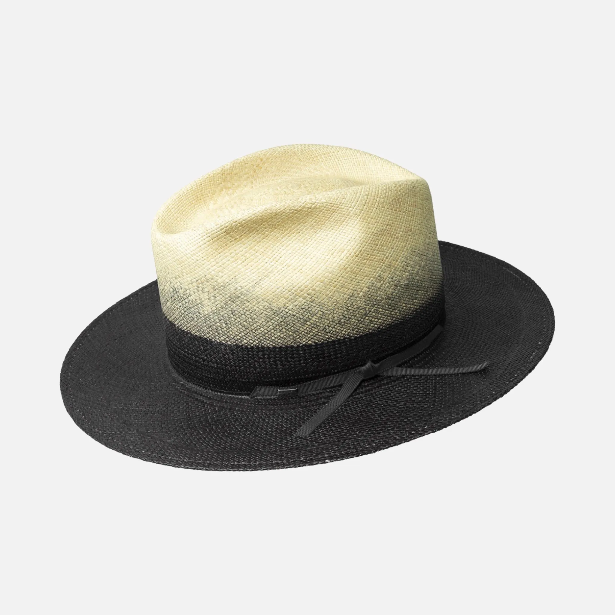 Men’s Black Panama Fedora Rask