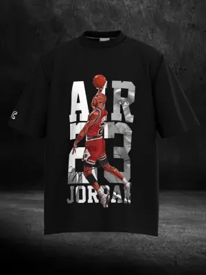 Michael Jordan Oversized T-Shirt (Black)