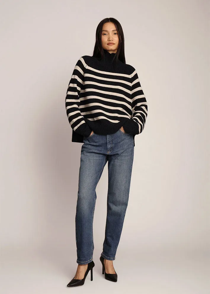 Munthe Arissa Sweater - Navy Stripe