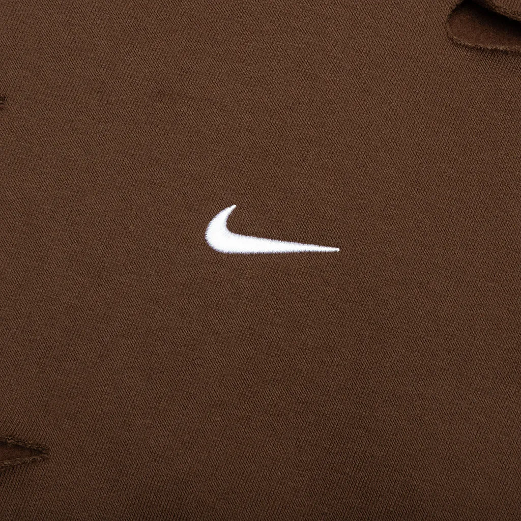 Nike x Jacquemus NRG HE Swoosh Hoodie - Cacao Wow