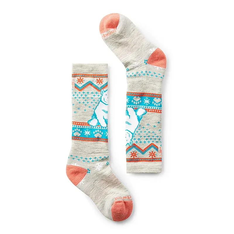 Polar Bear Full Cushion Sock Kid's