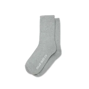 Polar Skate Co. Basic Socks Heather Grey