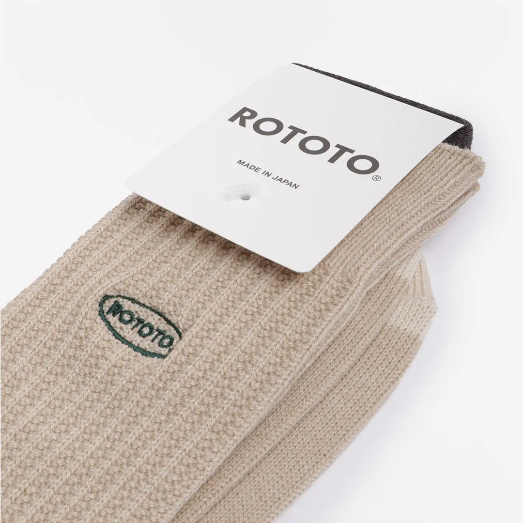 Rototo 90s Logo Crew Socks