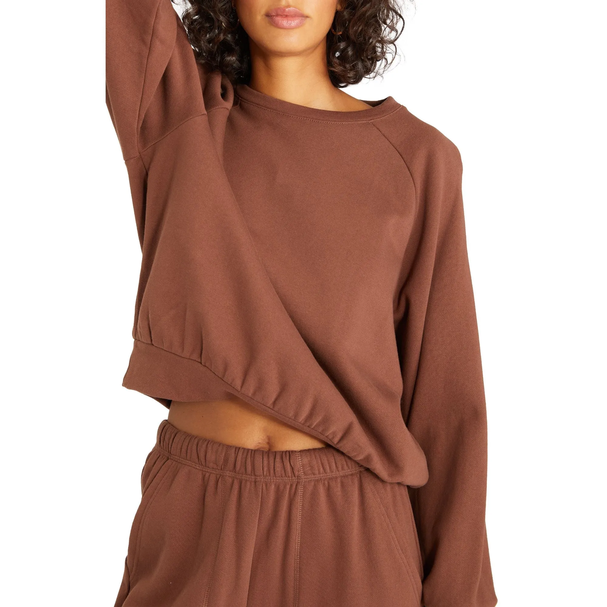 Sanctuary Women's  Dreamland Sweatshirt - MAHOGANY