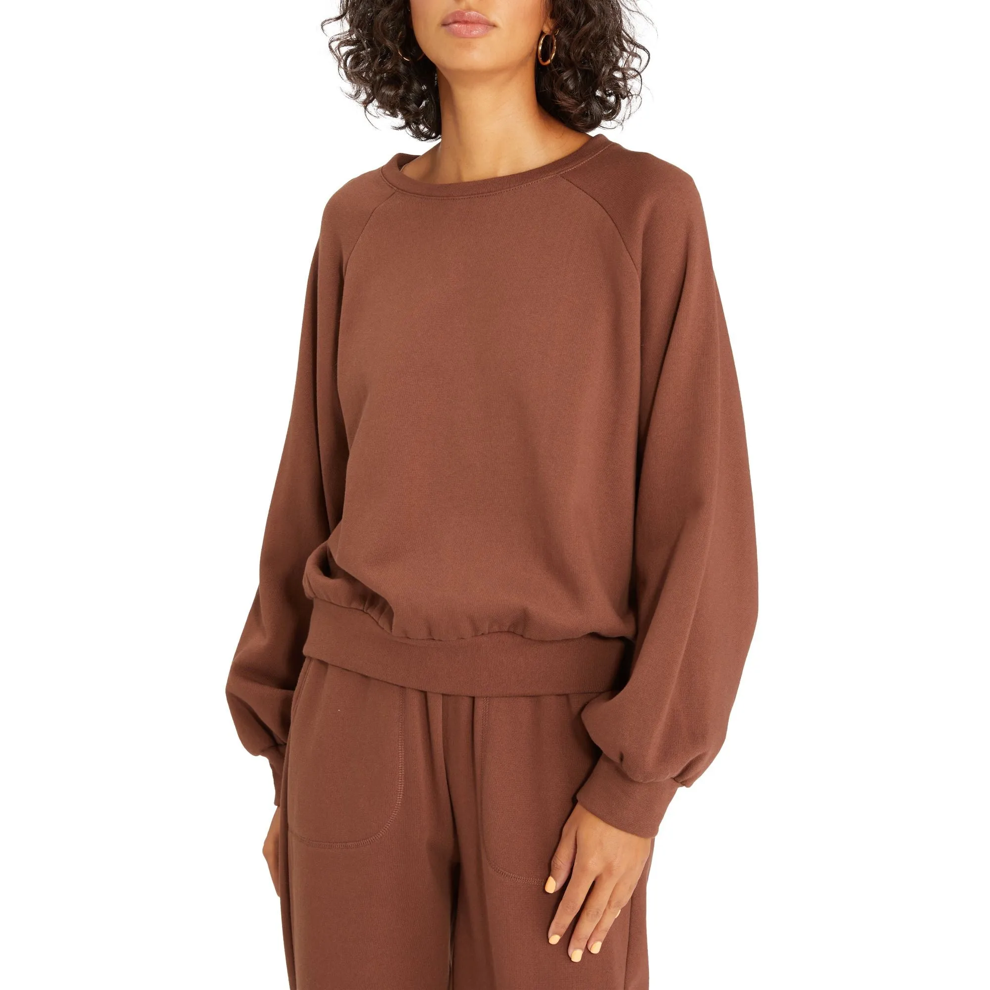 Sanctuary Women's  Dreamland Sweatshirt - MAHOGANY