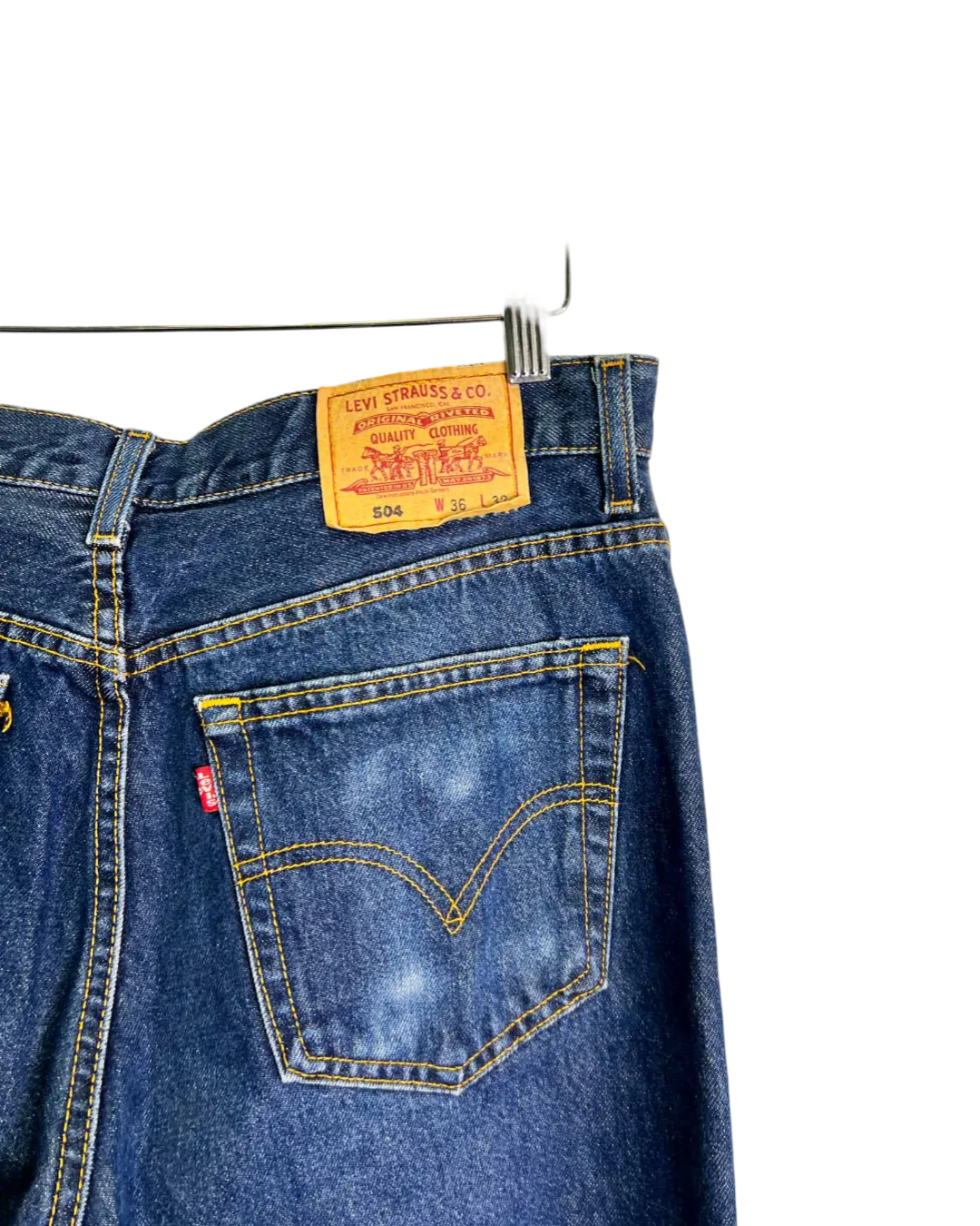 Size 36 -  Levis 504 Dark Wash Jeans