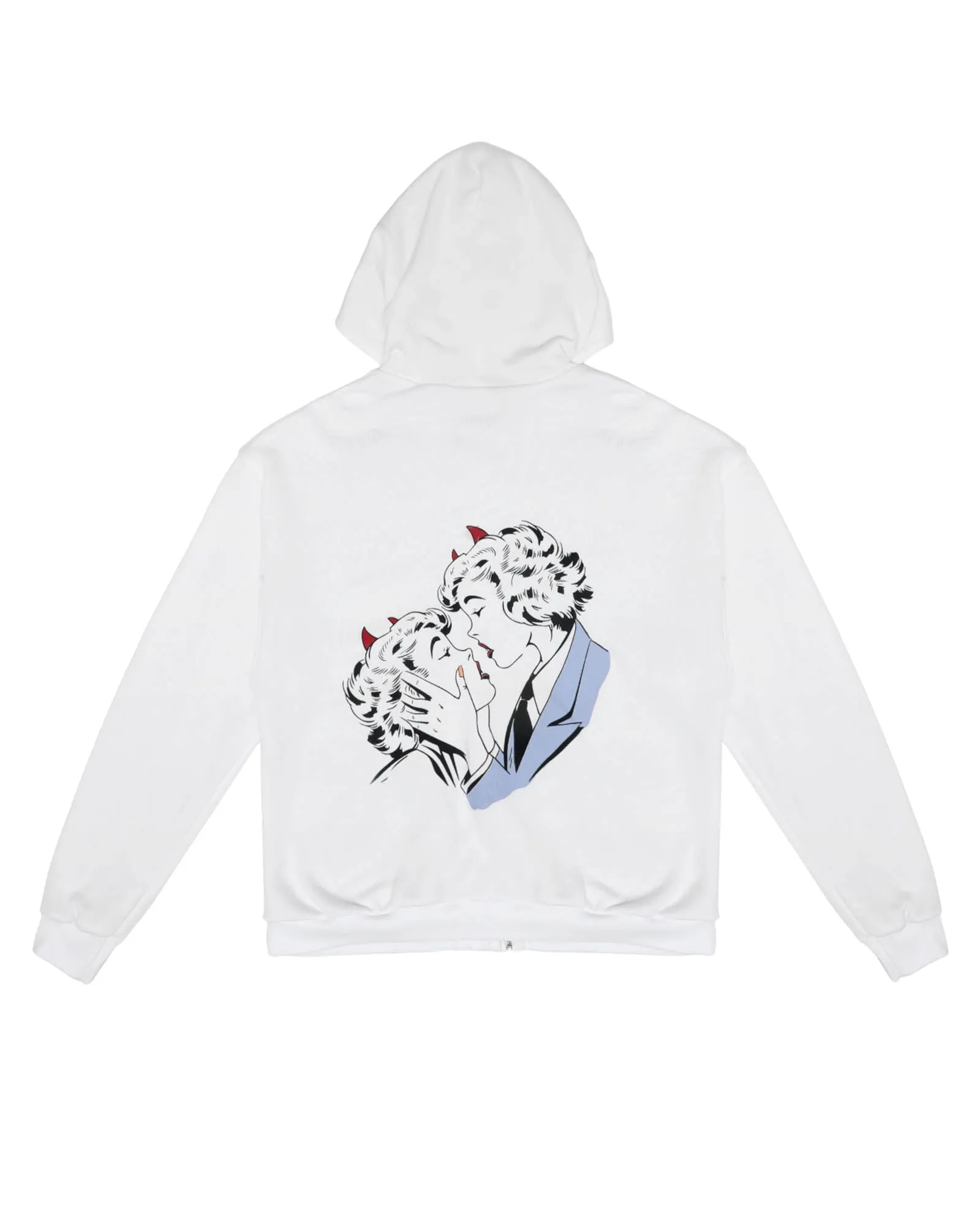 Smitten Zip-Up Boyfriend Hoodie