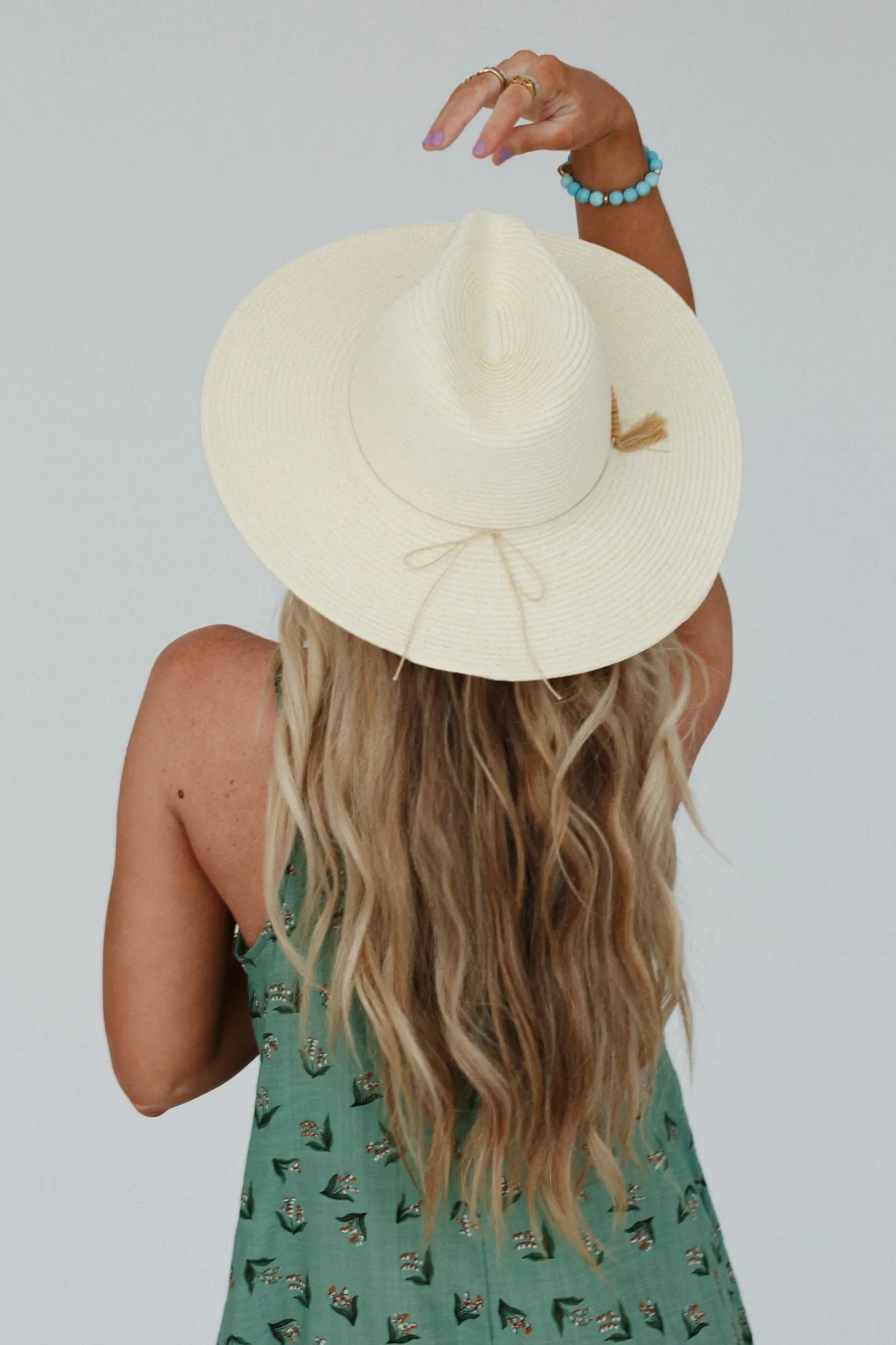 Sunlit Sands Panama Hat - Ivory