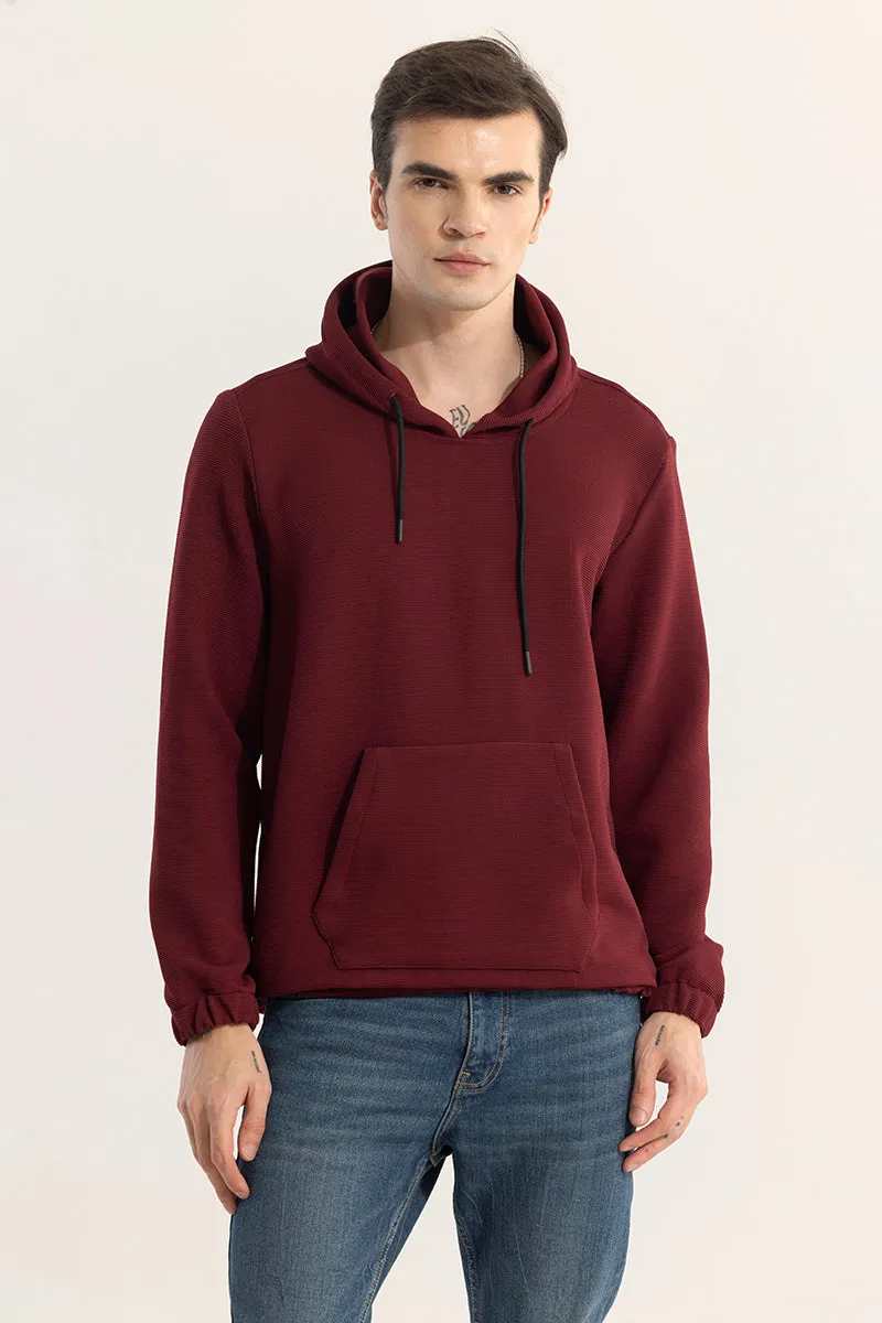 Supine Maroon Hoodie