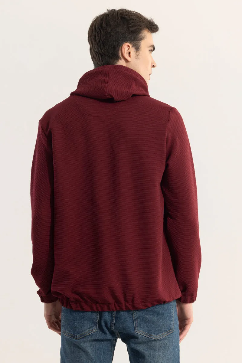 Supine Maroon Hoodie